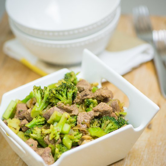 Paleo Beef + Broccoli