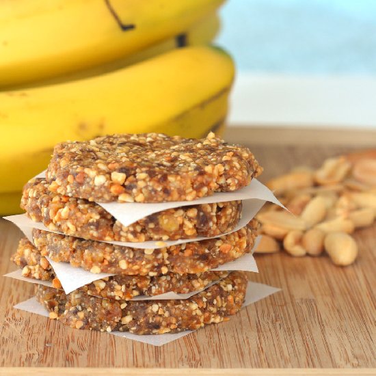 Peanut Butter and Banana Cookies