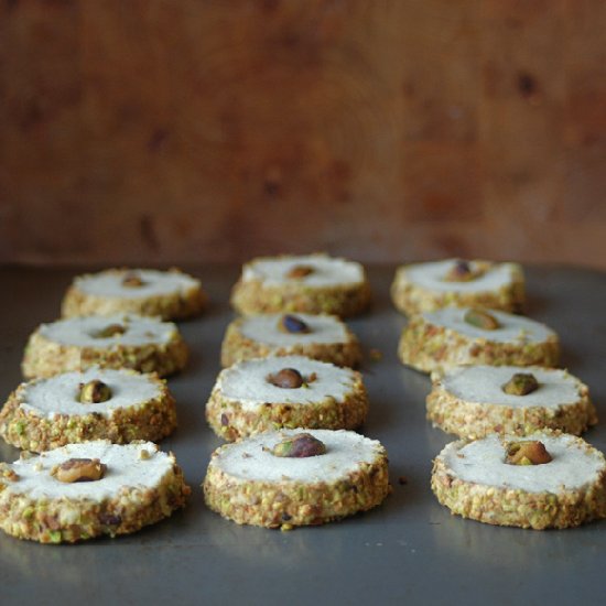 Pistachio & Cardamom Cookies