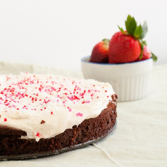 Strawberry White Chocolate Brownies