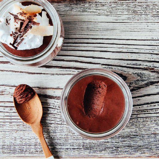 Two Ingredient Chocolate Mousse