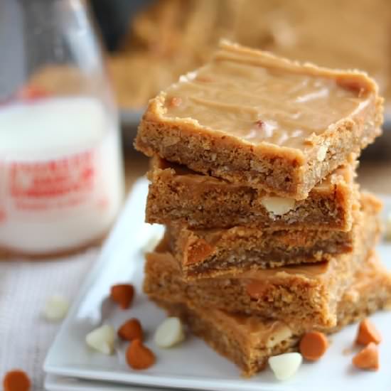 Butterscotch Peanut Butter Bars