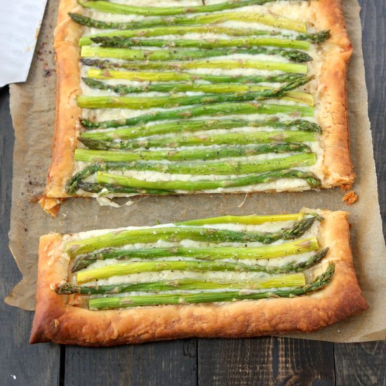 Gruyere Asparagus Tart