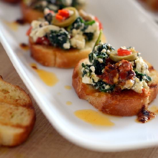 Greek Bruschetta