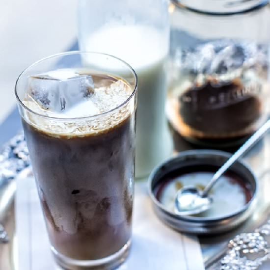 Iced Caffe Latte