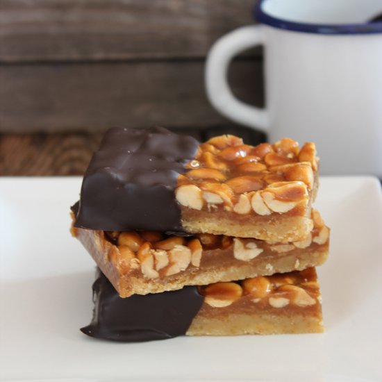 Chocolate Peanut Bars