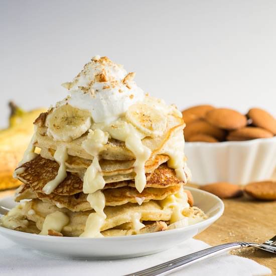 Banana Pudding Pancakes