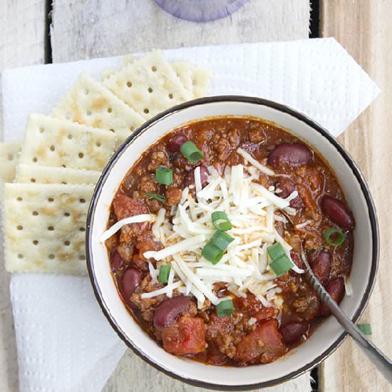 Spicy Stovetop Chili