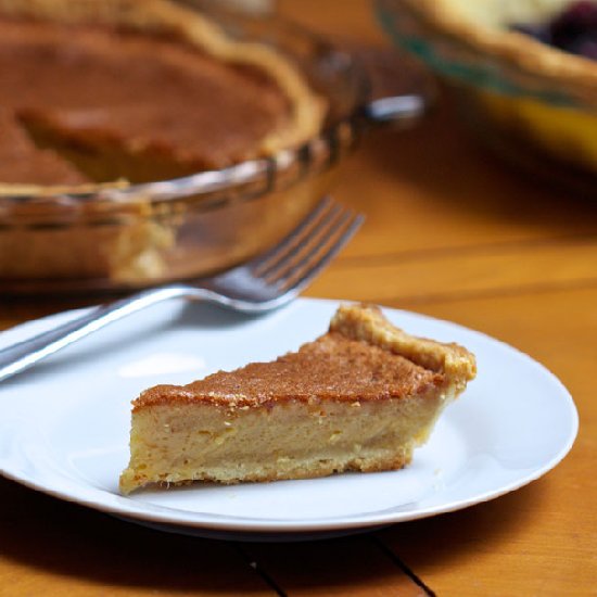 Maple Chess Pie