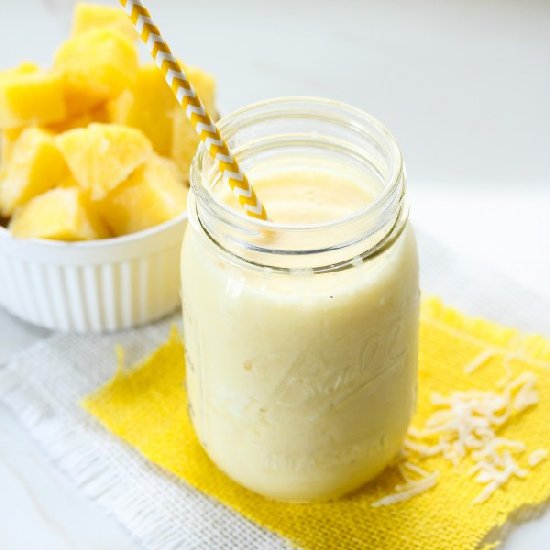 Pineapple and Coconut Slushy