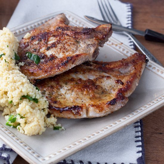 Easy Pan-Seared Pork Chops