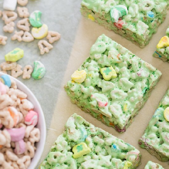 Lucky Charms Cereal Treats