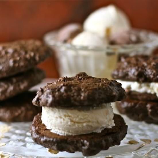 Chocolate Oatmeal Cookie Ice Cream