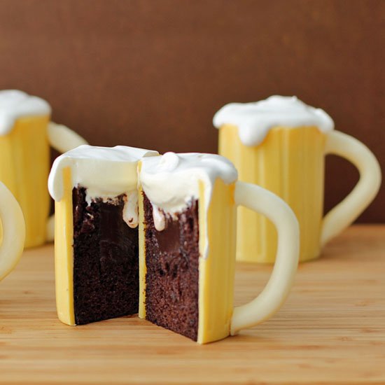 Beer Mug Cakes