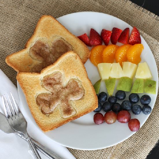 Shamrock Cinnamon Toast