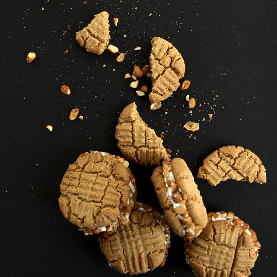 Fluffernutter Cookies