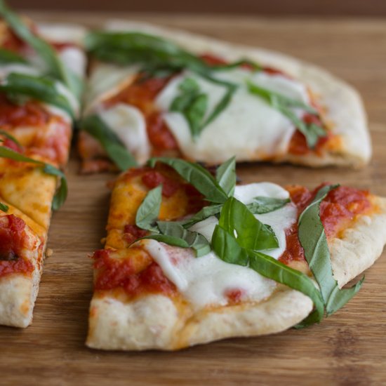 Barbecued Pizza Margherita