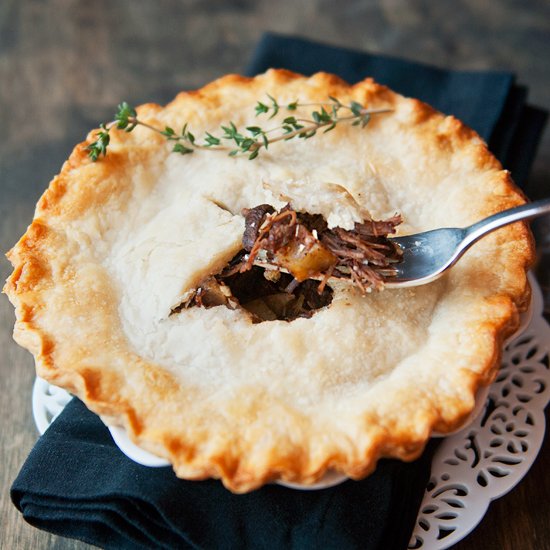 Beef Porcini Pot Pies