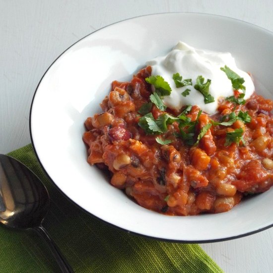 Three Bean Chilli