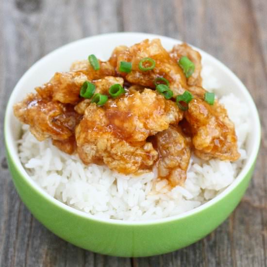 Honey Sriracha Chicken