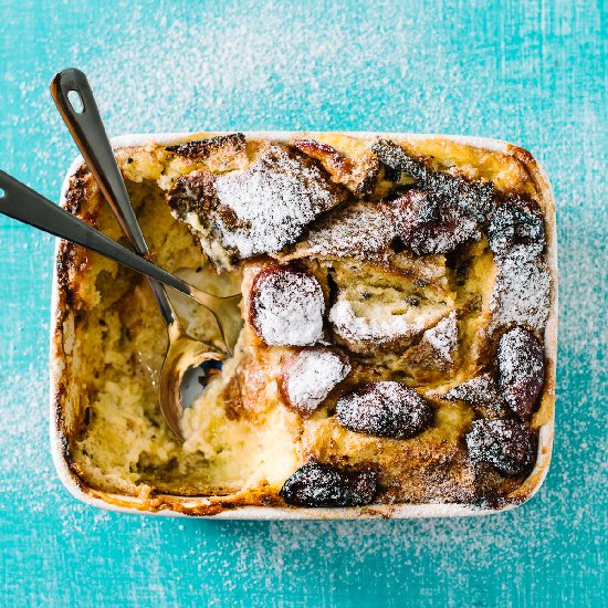 Bread and butter pudding