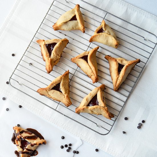 Strawberry Orange Hamantaschen