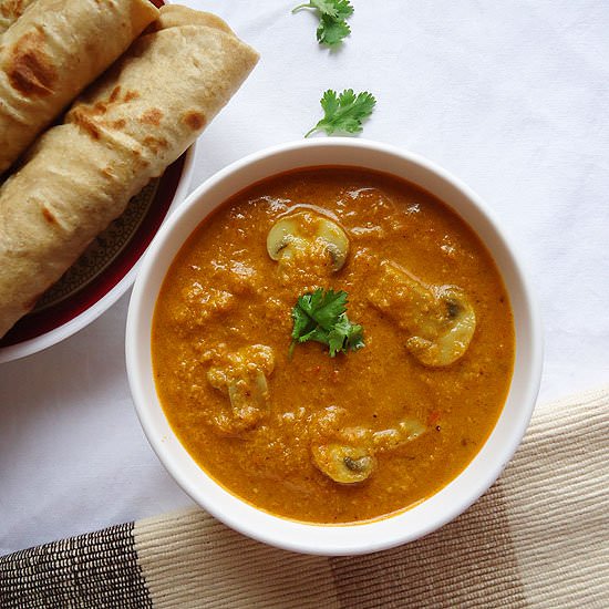 Mushroom Korma