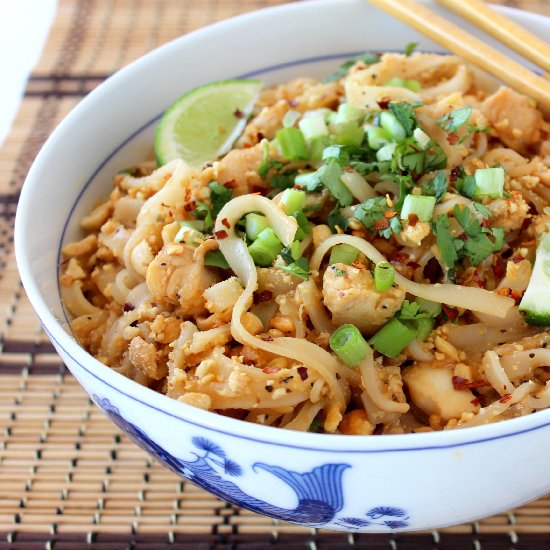 Classic Chicken Pad Thai