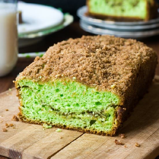 Pistachio Pudding Bread