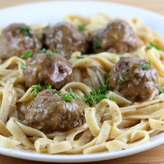 Meatballs with Gravy