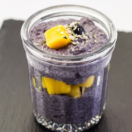 Blueberry Chia Pudding