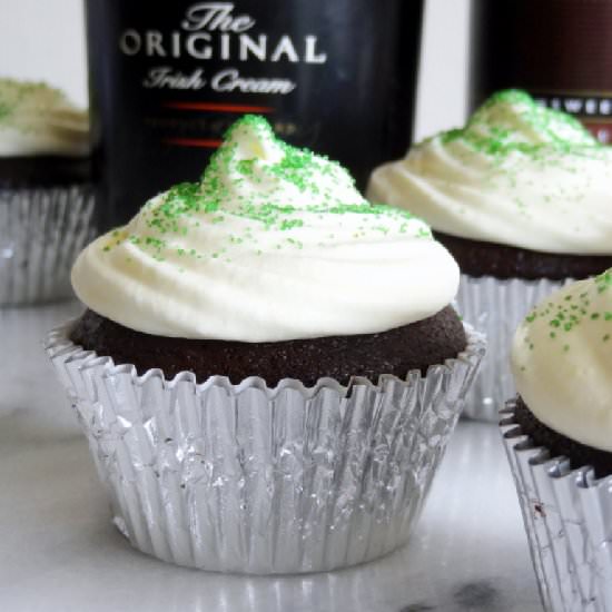 Baileys chocolate cupcakes