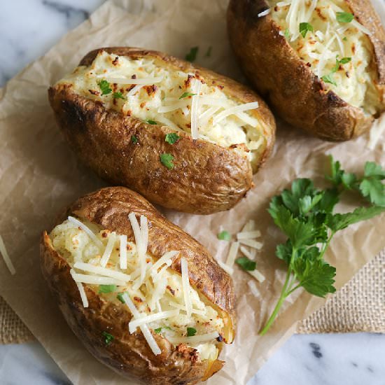 Twice Baked Ranch Potatoes