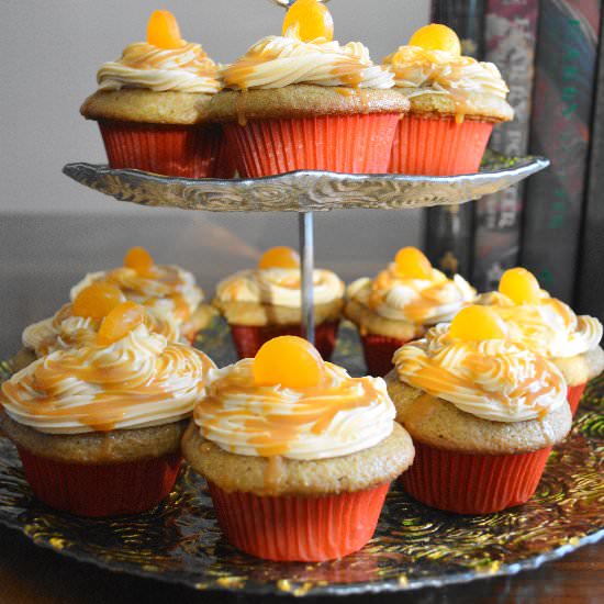 Butterbeer Cupcakes