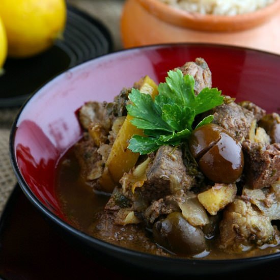 Slow Cooker “Tagine” of Mutton