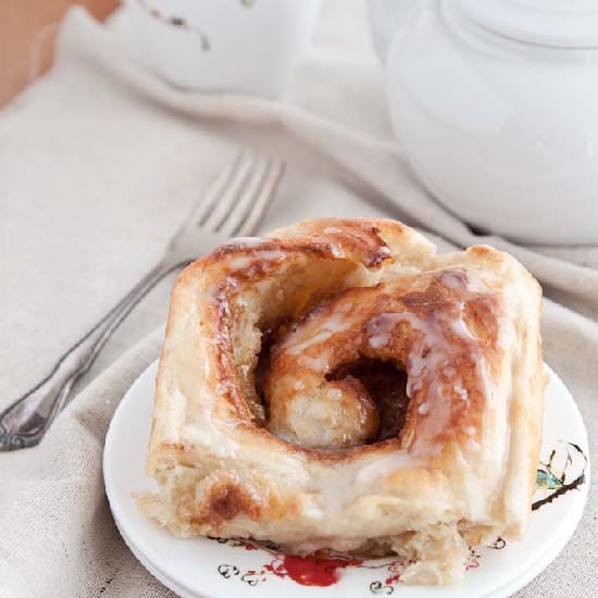 Potato-Cinnamon Rolls for two