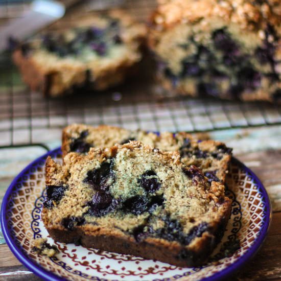 Blueberry Banana Bread