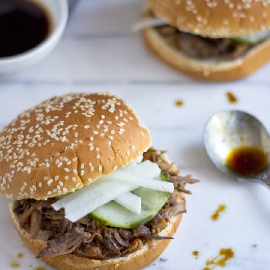 Chinese Char Siu Style Pulled Pork