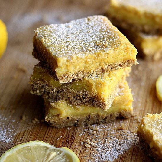 Honey Lemon Bars