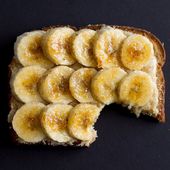 Peanut Butter Banana Toast