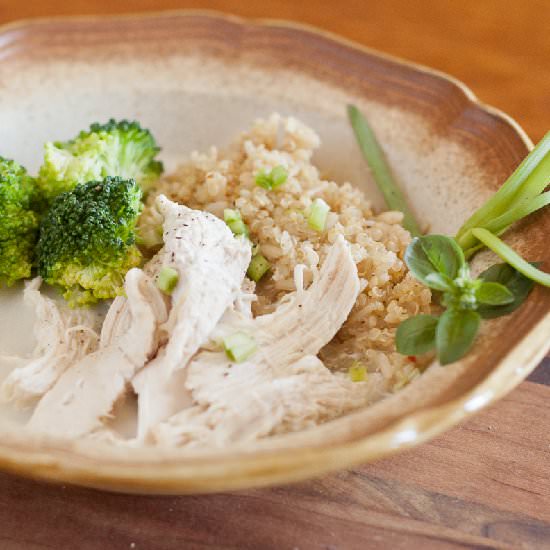 Coconut Lime Chicken with Quinoa