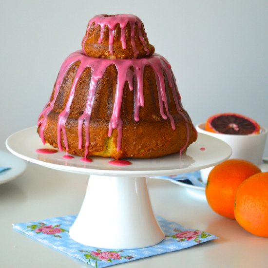 Blood Orange Bundt Cake