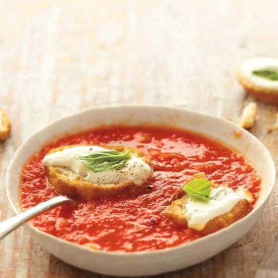 Delicious Cauliflower Tomato Soup