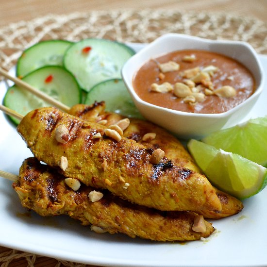 Chicken Satay (Thai Style)