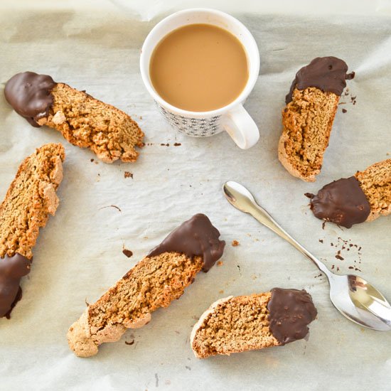 Chicory Coffee Biscotti