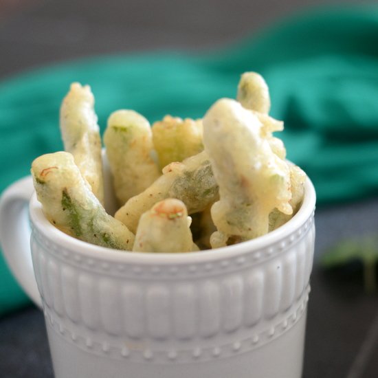 Beer Battered Asparagus