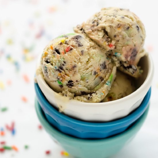 Funfetti cookies-n-cream ice cream