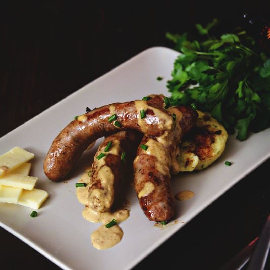 Irish Sausage Plate