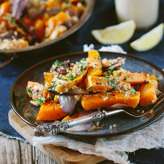 Roasted Butternut Squash Salad