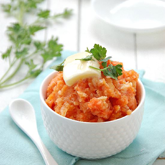 Irish Carrot & Parsnip Mash